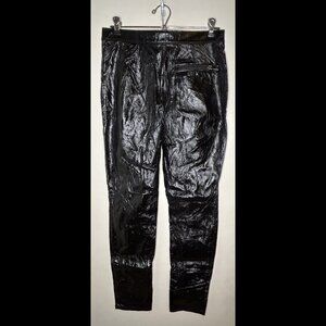 Urban Outfitters Silence + Noise patent faux patent leather pants sz 6